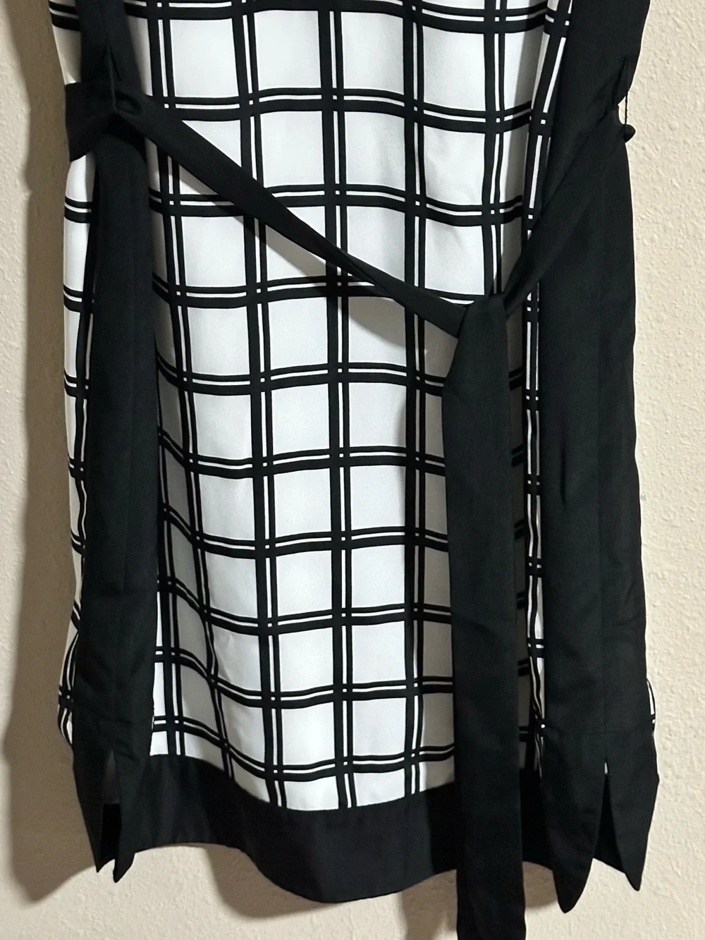 Ann Taylor Factory Black and White Sheath Dress